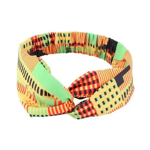 New Vintage African Print Stretch Bandana Head Wrap Long Scarf satin Floral Women Party Turban Headwear Cap Hair Accessories