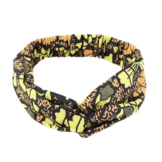 New Vintage African Print Stretch Bandana Head Wrap Long Scarf satin Floral Women Party Turban Headwear Cap Hair Accessories