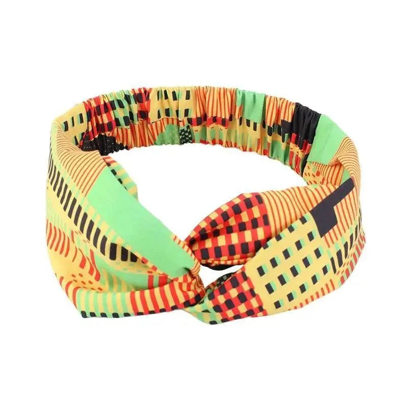 New Vintage African Print Stretch Bandana Head Wrap Long Scarf satin Floral Women Party Turban Headwear Cap Hair Accessories