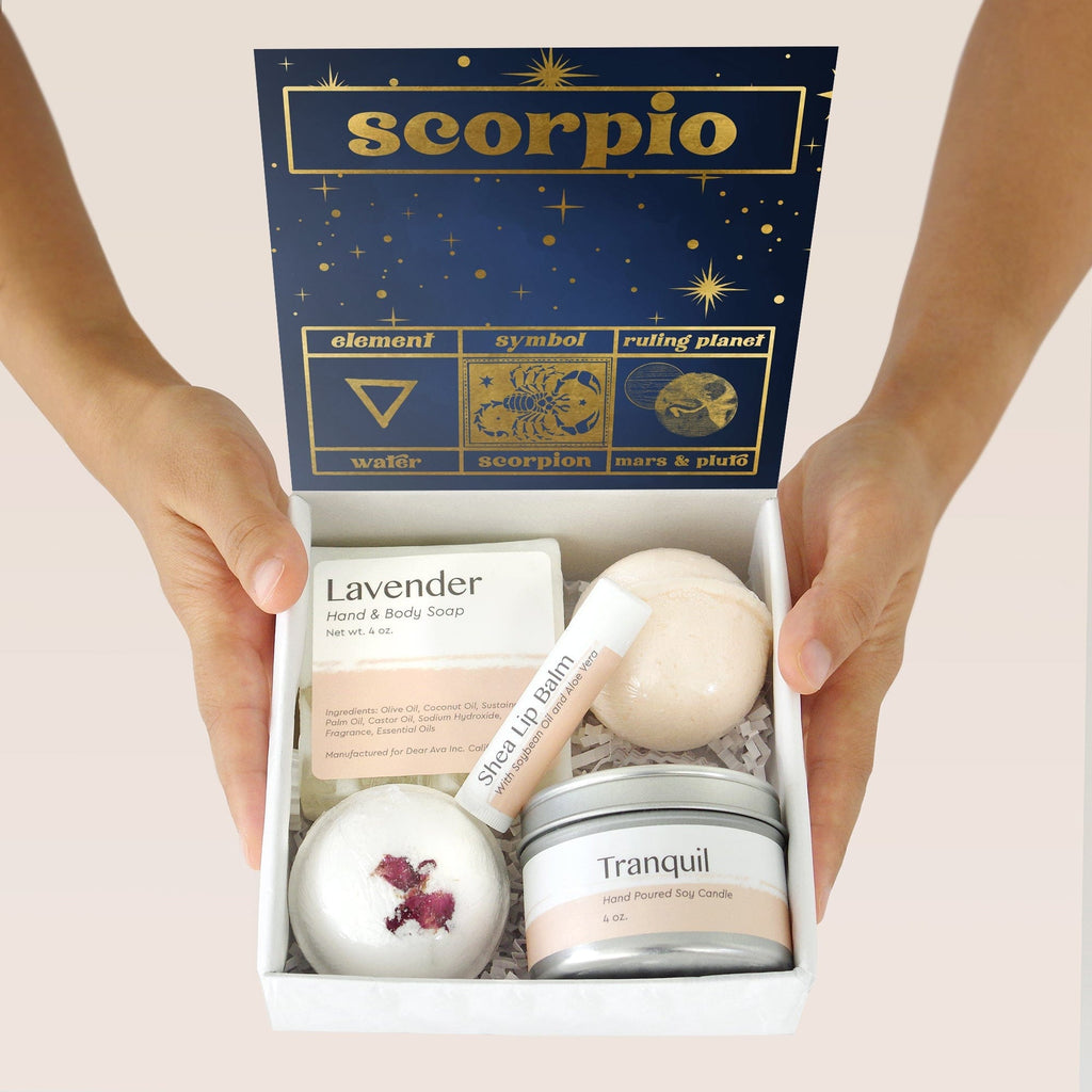 Scorpio Zodiac Gift Box Set