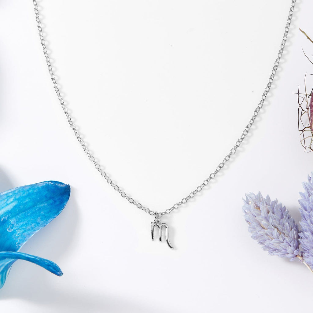Starry Night Scorpio Zodiac Necklace