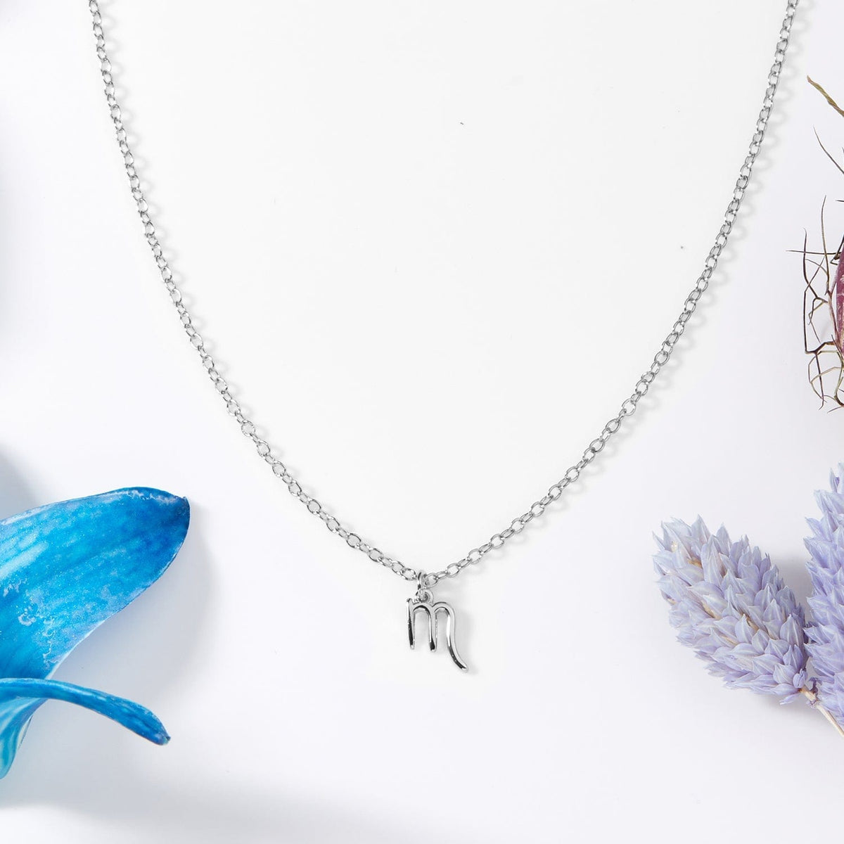 Starry Night Scorpio Zodiac Necklace